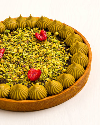 Pistachio & Chocolate Tart - 8"