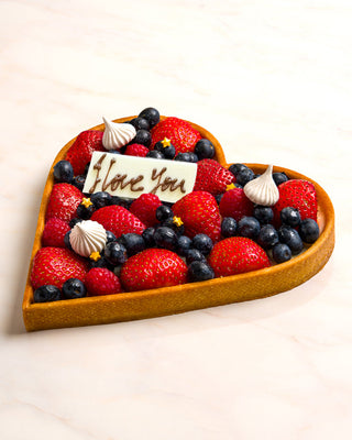 Heart-Shaped Tarts: Perfect for Singapore's Romance and Celebration Culture