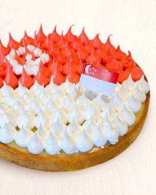 Singapore National Day Tart - Lemon Meringue