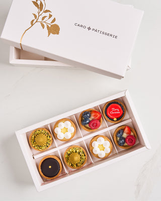 Christmas Mini Tarts - Mixed Gift Box (8 or 16pcs)