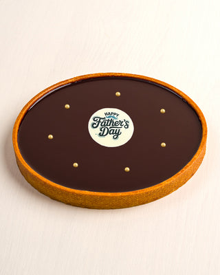 Father's Day Tart - 70% Dark Chocolate
