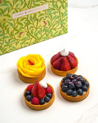 Fruit Indulgence - Box of 4 Tartlets