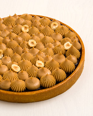 Hazelnut Praliné Tart - 8"