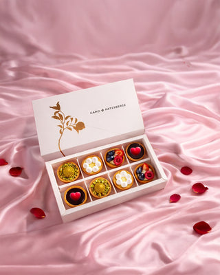 Mini Tarts – Box of 8 (Valentine’s Edition)
