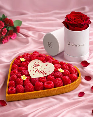 Valentines - Raspberry Heart - 8"